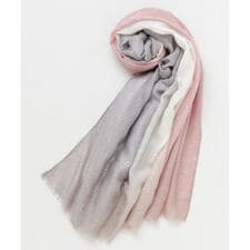 【カヤ】星々グラデーションストール