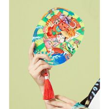 【カヤ】《鈴木ひょっとこ×倭物やカヤ》アクリルうちわ