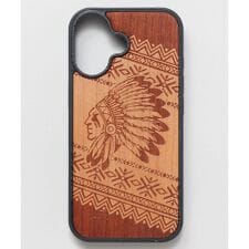 【チャイハネ】iPhone17 ネイウッドスマホケース