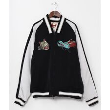 【カヤ】リバーシブルジャケットLサイズ《鈴木ひょっとこ×倭物やカヤ》