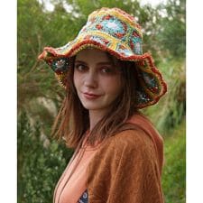 【チャイハネ】ハマラパ手編みハット