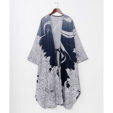 【カヤ】花墨長羽織