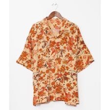 【チャイハネ】ボヘクランメンズ開襟シャツ