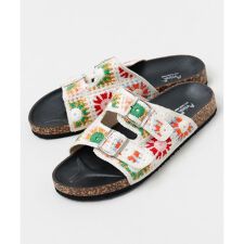 【チャイハネ】クロシェメンズサンダル