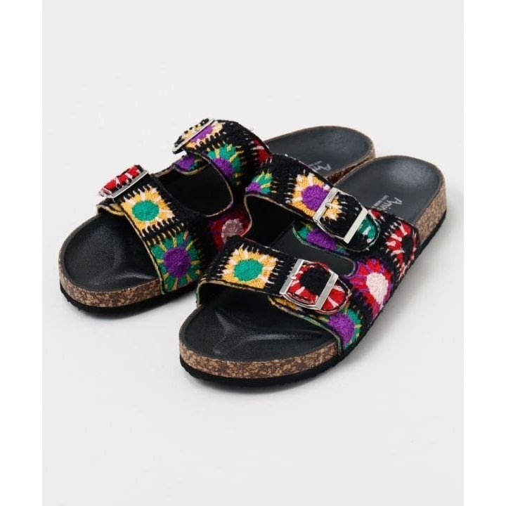 【チャイハネ】クロシェメンズサンダル