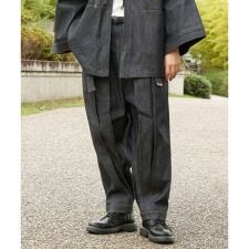 【カヤ】偉丈夫リジットデニムメンズパンツ【岡山デニム】