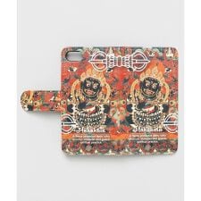 【チャイハネ】[iPhoneSE]パタラカ手帳型スマホケース