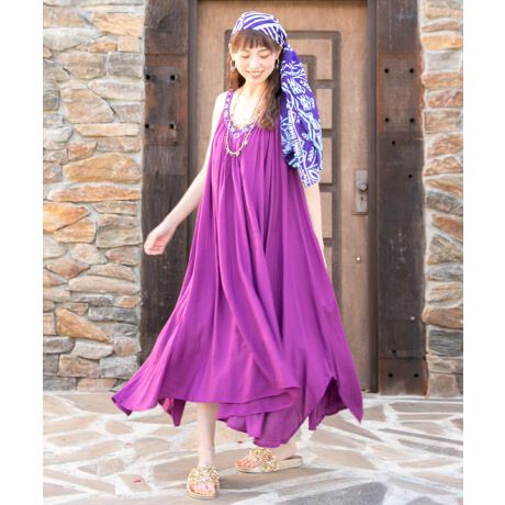 チャイハネ Yul ビーズ刺繍ロングキャミワンピース チャイハネ Cayhane Ids 0409 ファッション通販 マルイウェブチャネル