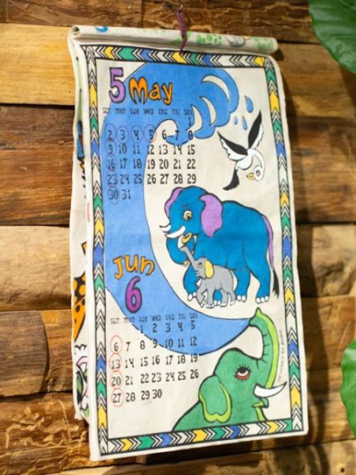 Tingatinga 20*20cm (23) 絵画 Tingatinga 20*20cm (33) 絵画