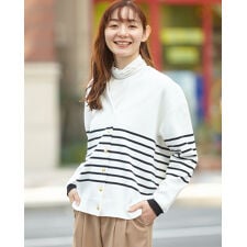 Vネックカーディガン