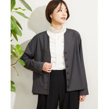 ノーカラージャケット