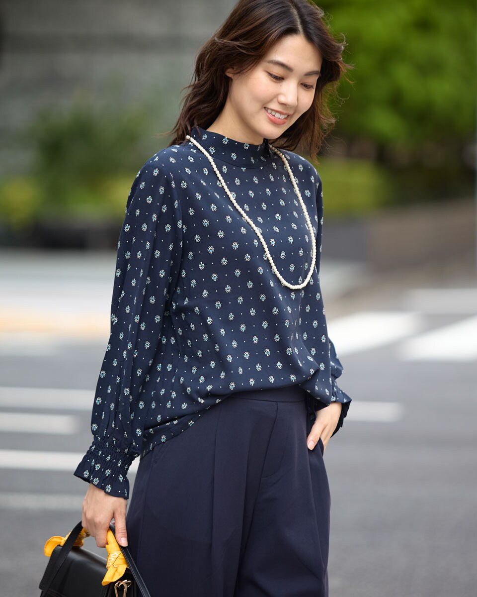 SALE!ナチュラル系　アーリーサマーコーデ　3点セット SALE!ナチュラル系 アーリーサマーコーデ 3点セット プリントブラウス