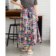 パッチワークスカート