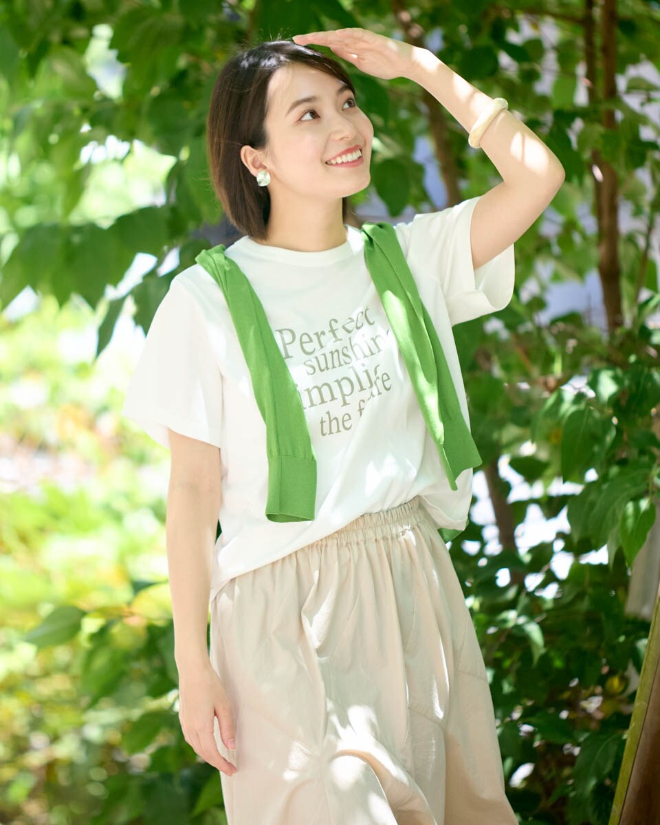 タックフライスロングスリーブ　TEE GREGE タックフライスロングスリーブTEE GREGE