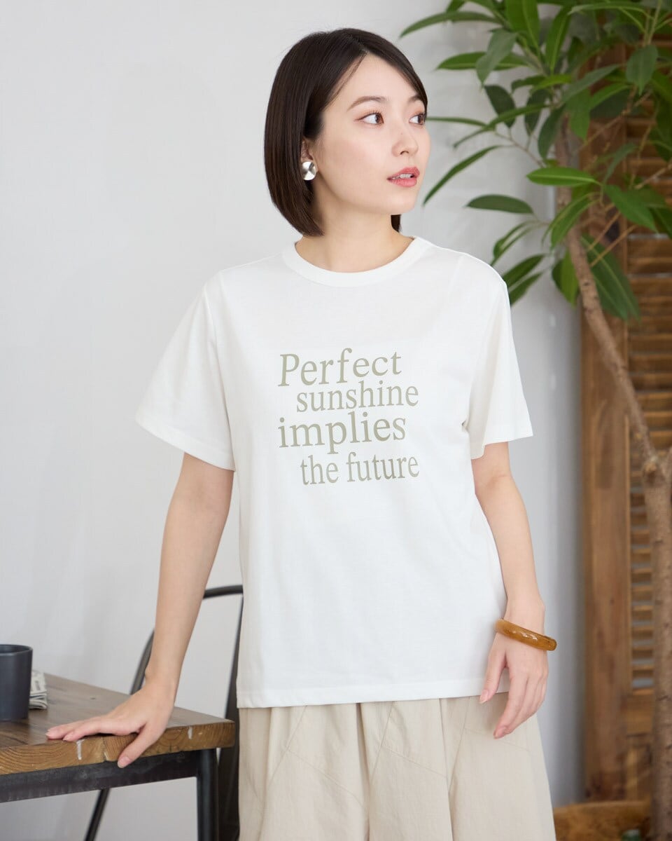 タックフライスロングスリーブ TEE GREGE タックフライスロング