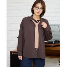 レーヨン混シャツ