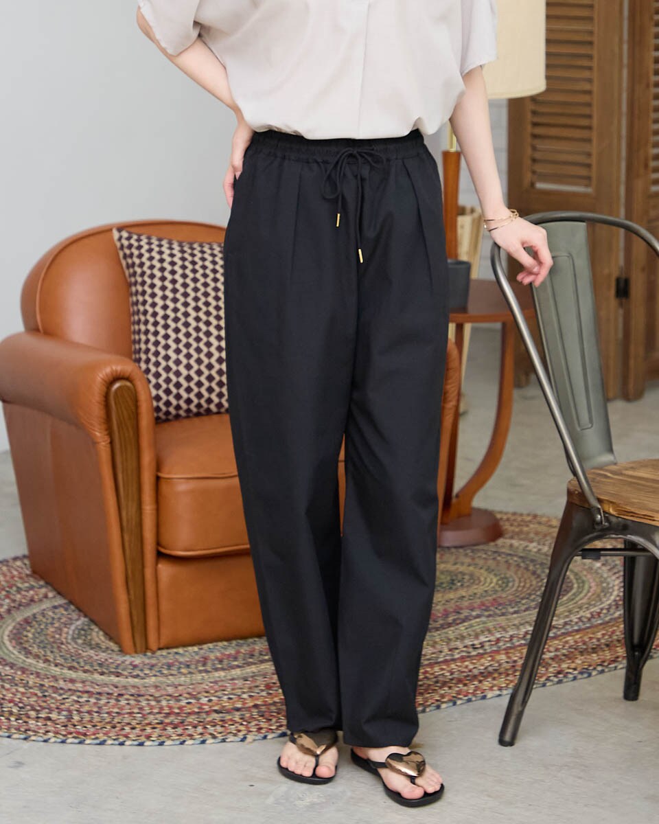 スローブイエナ　ワイドカーブパンツ　カーブデニム SLOBE IENA（スローブイエナ）の「LE DENIM ワイドカーブパンツ