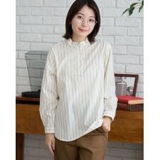 ゴールデンベア(GOLDENBEAR)のコットンストライプシャツ