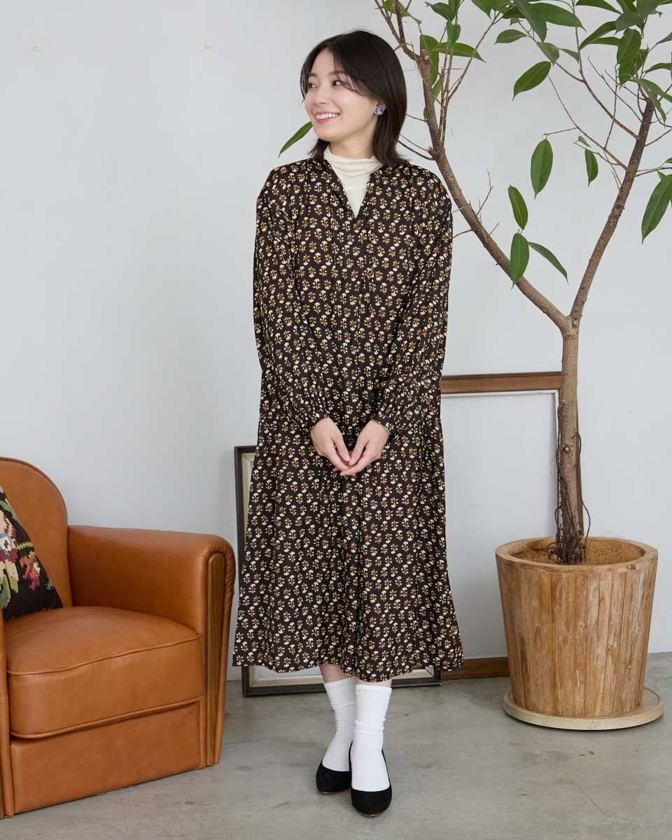 FORK&SPOON テントラインUネックワンピース | アーバンリサーチ