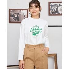 ゴールデンベア(GOLDENBEAR)のロゴTシャツ