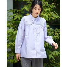 ゴールデンベア　ホワイトレーベル(Golden Bear　White Label)のピンタックブラウス