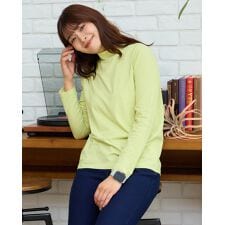 ゴールデンベア(GOLDENBEAR)のハイネックボーダーカットソー