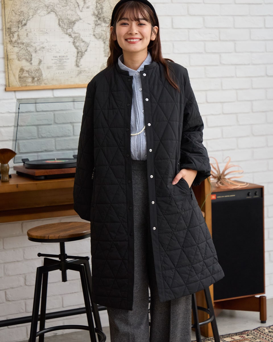 未使用 美品 ゴールデンベア ダウン ライナー付 モッズコート アウター エムケー ミッシェルクラン MK MICHEL KLEIN ダウンライナー付きマルチ