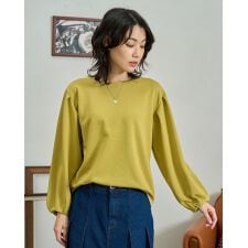 クルーネックプルオーバー