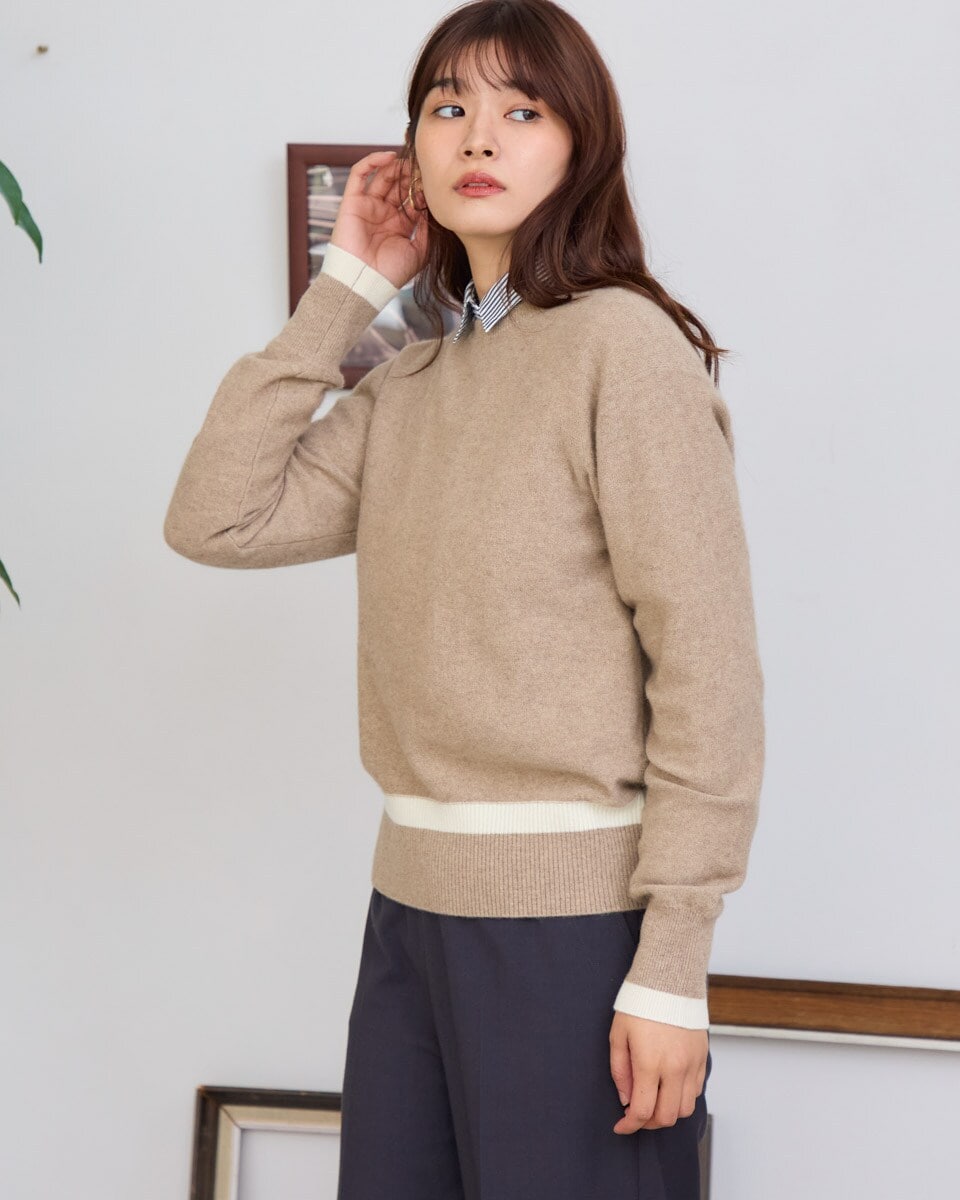 ケーブルニット ウールカシミヤ セーター | ポロ ラルフ ローレン(POLO