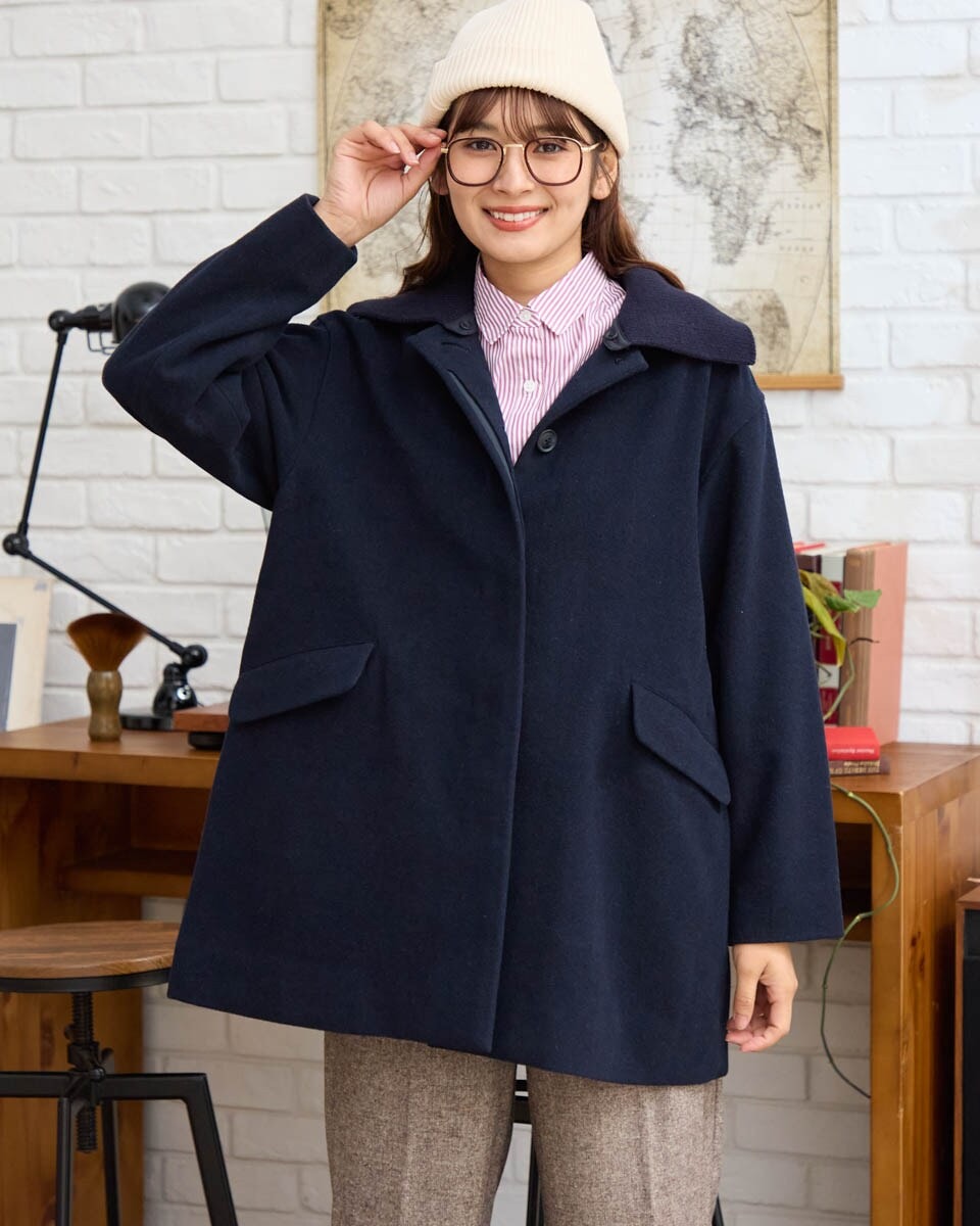 追加》MTRカラーレスジップショートコート | ノーブル(Noble) | マルイ