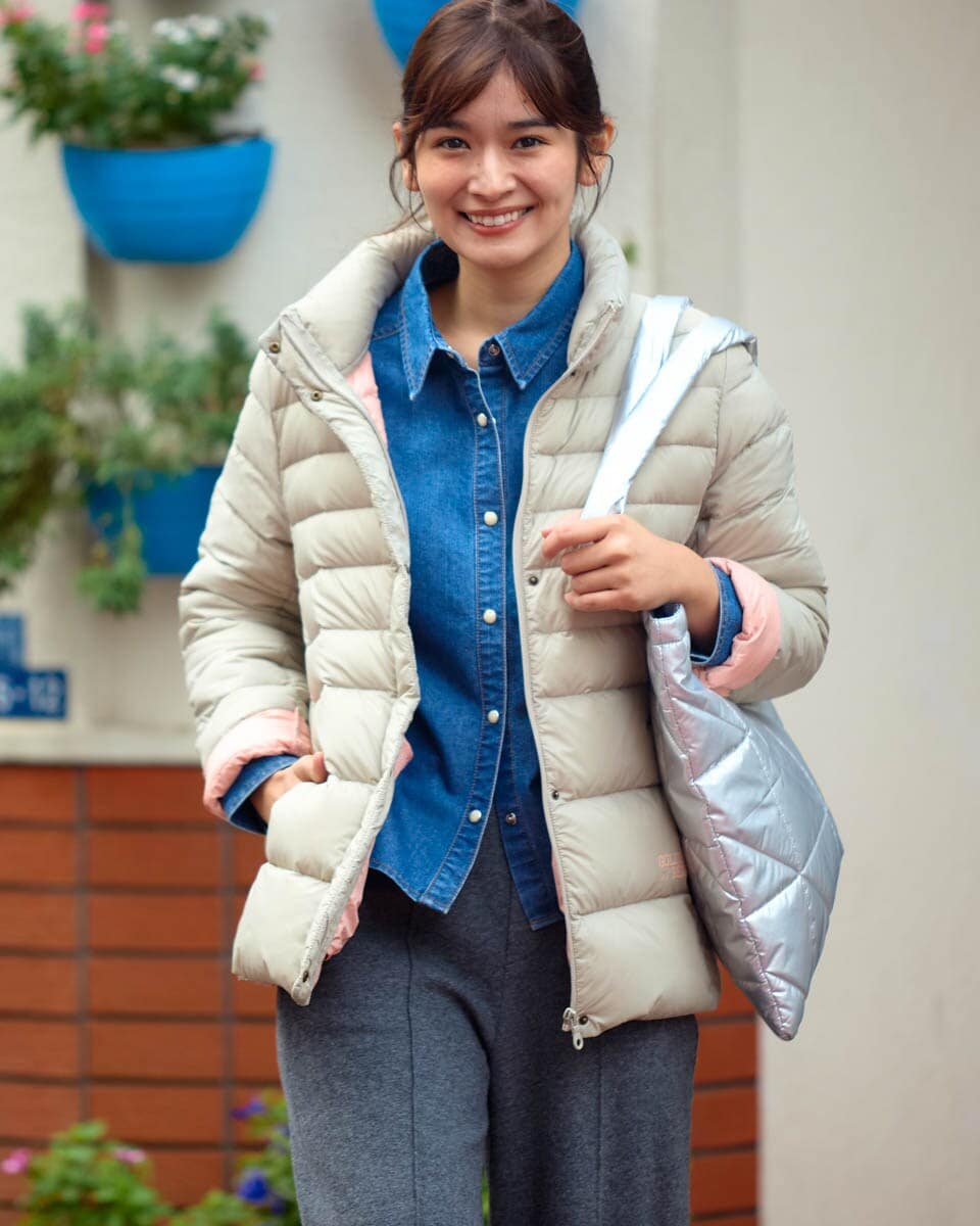 新聞広告掲載】洗える軽量ダウンジャケット | ゴールデンベア