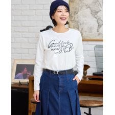 ゴールデンベア(GOLDENBEAR)のプリント長袖Tシャツ