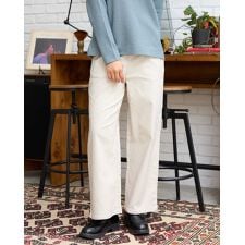 裏起毛ストレートパンツ