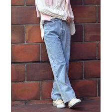 ワイドデニムパンツ