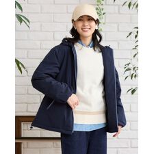 【大きいサイズ】中綿フードジャケット