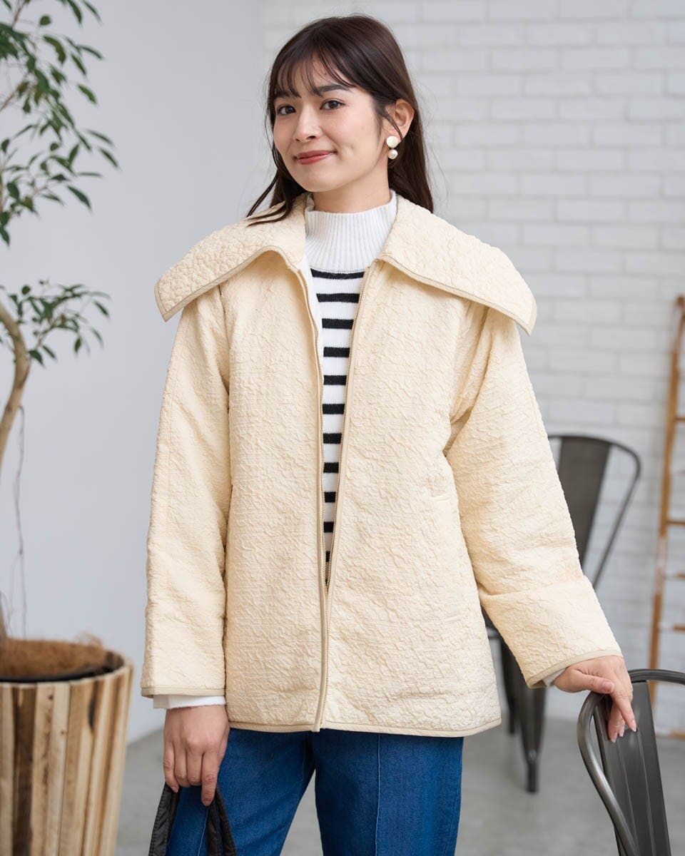 ツイードチェックパデットブルゾン | ラディエイト(RADIATE) | マルイ