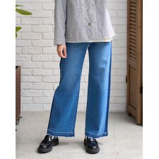 デニムラインパンツ