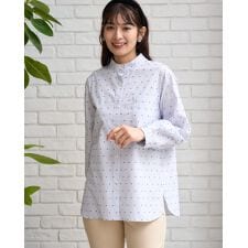 【大きいサイズ】オーガニックコットンドビーシャツ