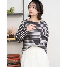 【大きいサイズ】オーガニックコットン長袖Ｔシャツ