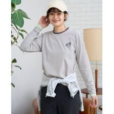 シルエットベア長袖Ｔシャツ