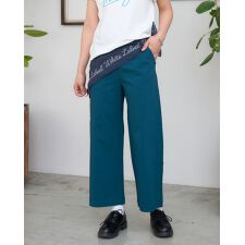 【大きいサイズ】ストレッチガウチョパンツ