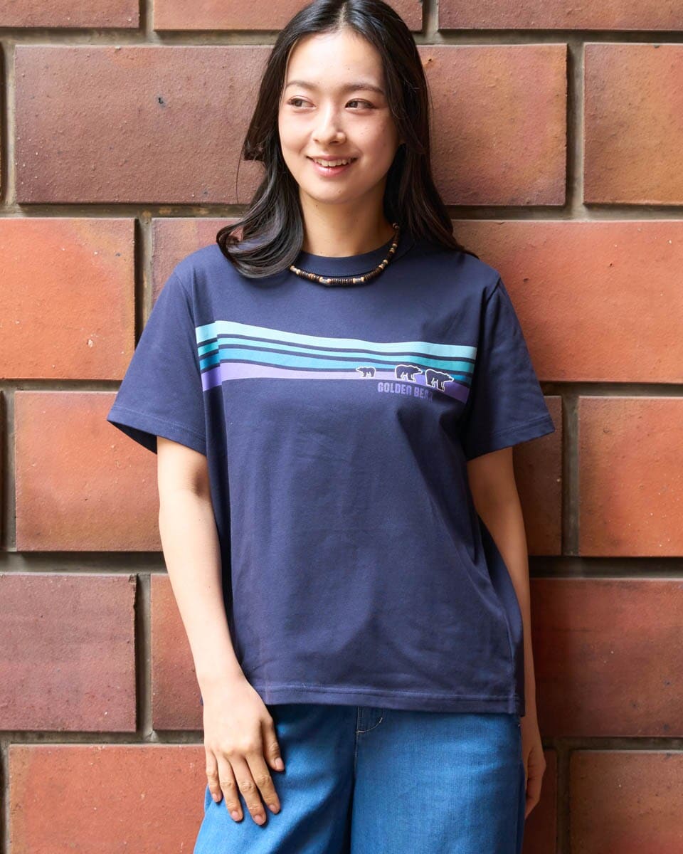 GB天竺グラフィックTシャツ [接触冷感・吸水速乾] | ゴールデンベア