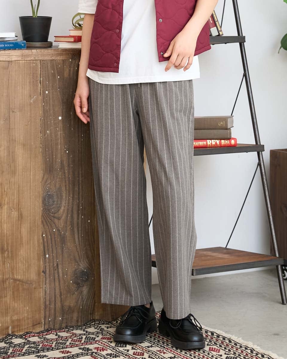 大きいサイズ】ドロストストレートパンツ | ゴールデンベア(GOLDENBEAR