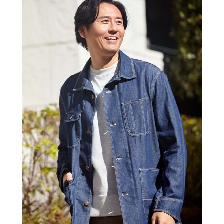 Golden Bear スエードカバーオール L ねじこみ