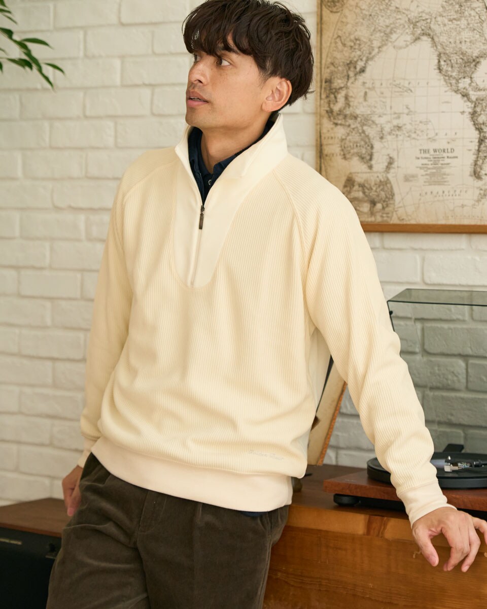 新品　スコットクラブ　メトリーゼ　ベージュ　ハーフコート JOHN SMEDLEY｜ジョンスメドレー日本公式