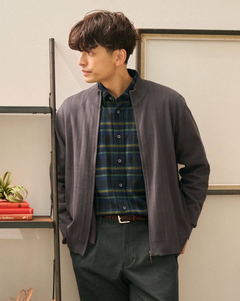 ZIPカーディガン | ゴールデンベア(GOLDENBEAR) | マルイウェブチャネル