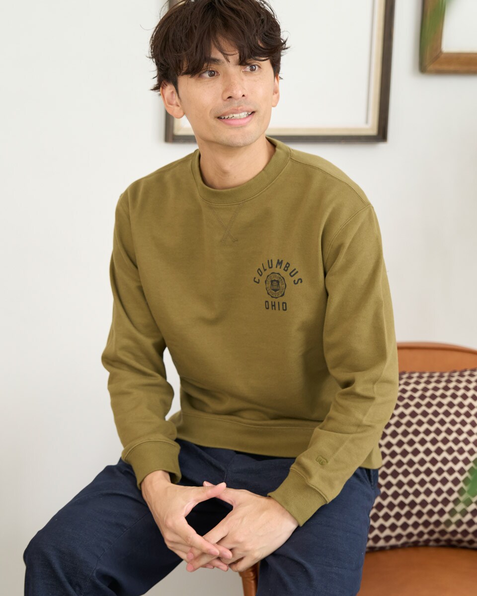 クルーネックスウェット | ゴールデンベア(GOLDENBEAR) | マルイウェブ