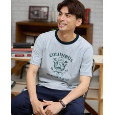 クルーネックTシャツ