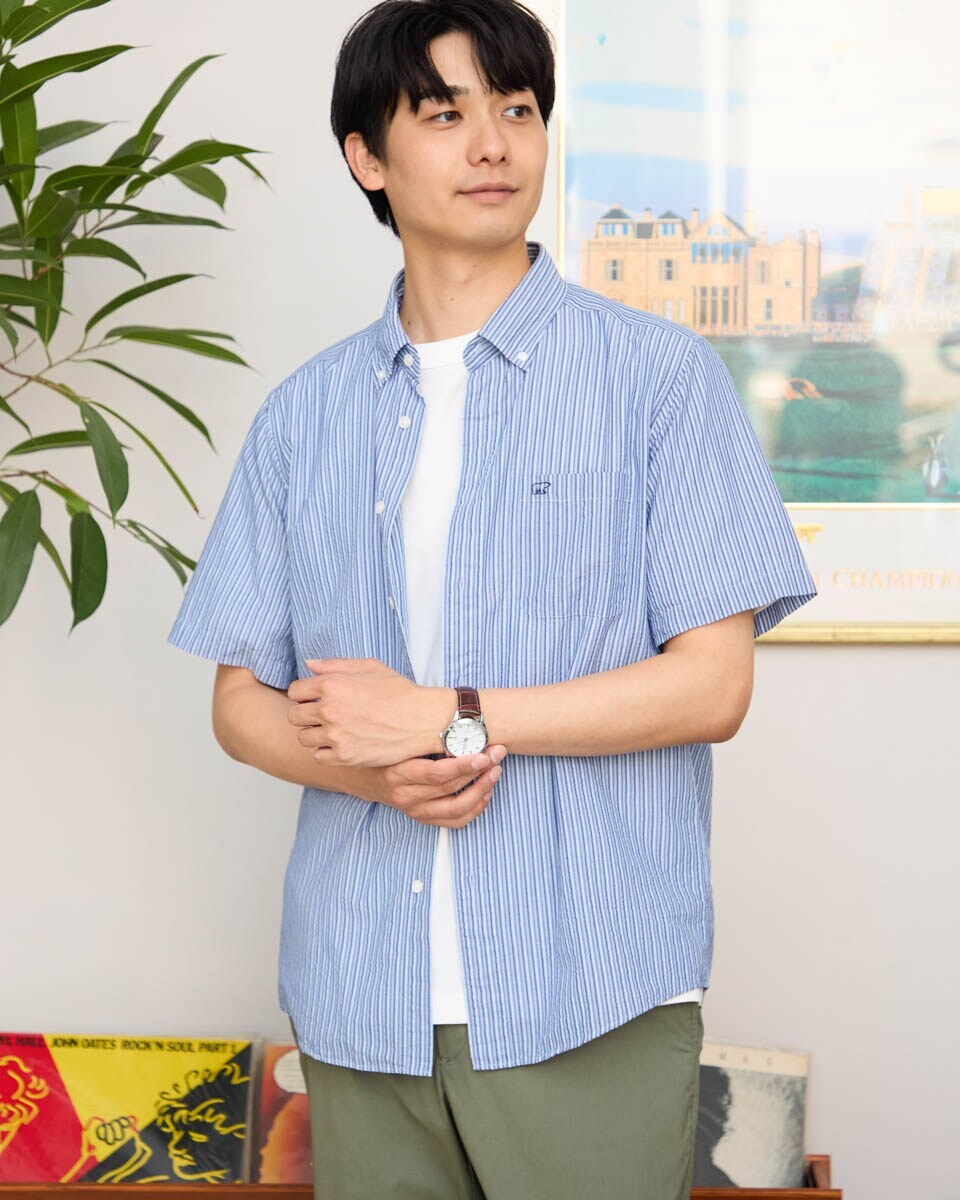 JIEDA / ジエダ】 GABARDINE FLAP SHIRT | 417 エディフィス(417