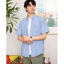 ストライプ半袖シャツ | ゴールデンベア